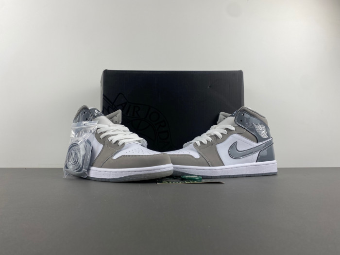 Jordan 1 Mid SE White Medium Grey Cool Grey HF3216-100