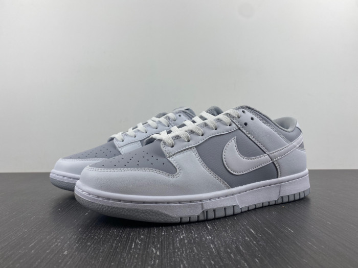 nike dunk low “grey/white” dj6188-003