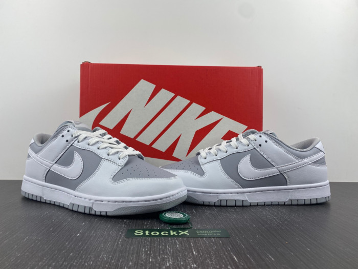 nike dunk low “grey/white” dj6188-003
