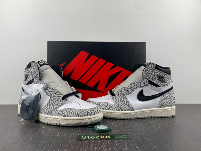 Air Jordan 1 Retro High OG "White Cement" DZ5485-052