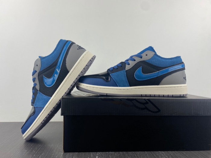 air jordan 1 low se craft "obsidian" dr8867-400