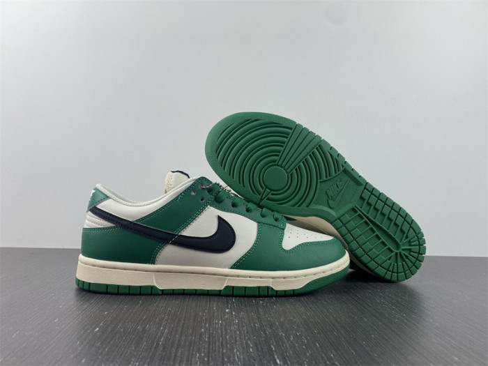 nike dunk low "lottery" green dr9654-100