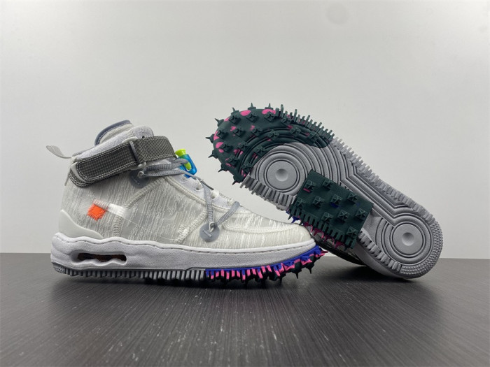 off-white x nike air force 1 mid white do6290-100