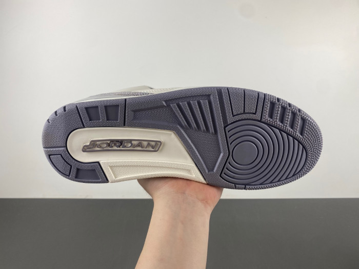 Air Jordan 3 “Sail/Metallic Silver” CK9246-100