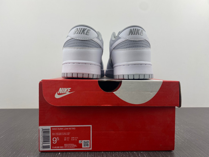 nike dunk low “grey/white” dj6188-003