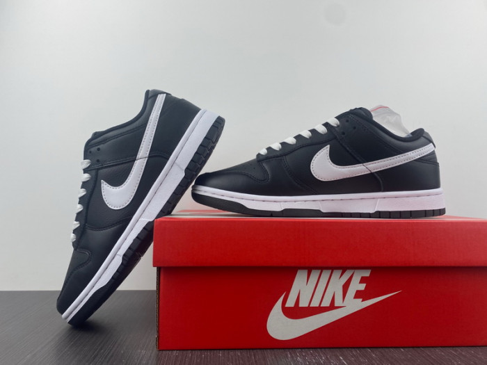 nike dunk low black white dj6188-002
