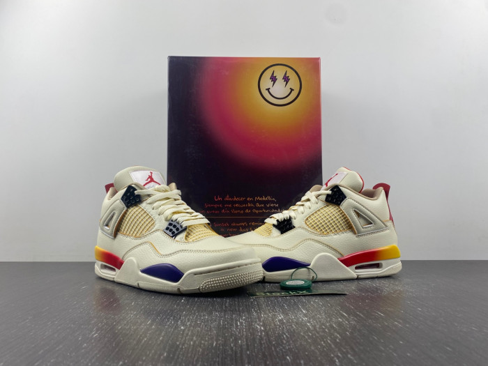 j balvin x air jordan4 customize