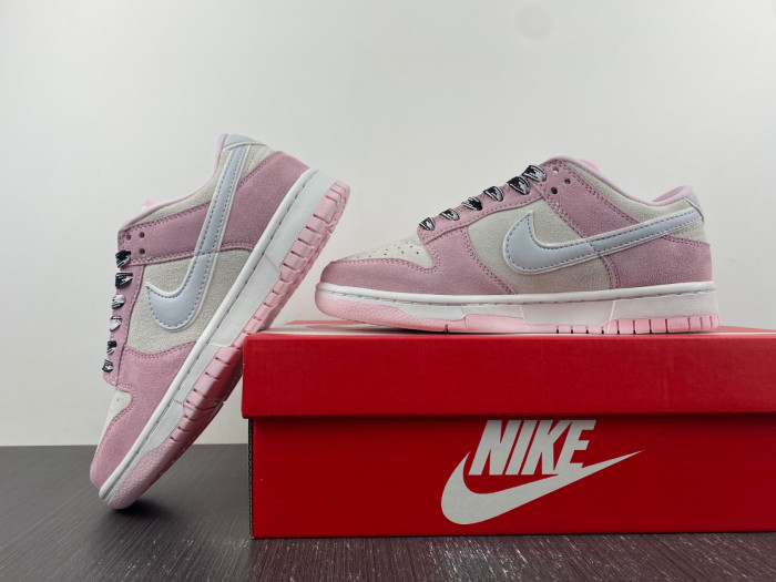 nike dunk low lx "pink foam" dv3054-600