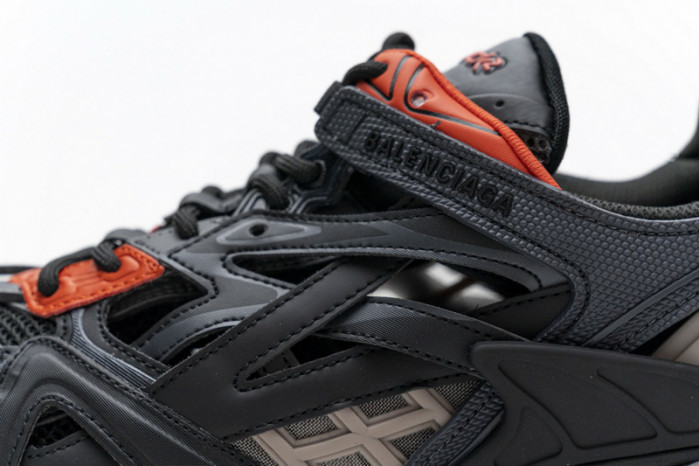 belanciaga Track 2 Sneaker Dark Grey Orange 570391 W2GN1 2002