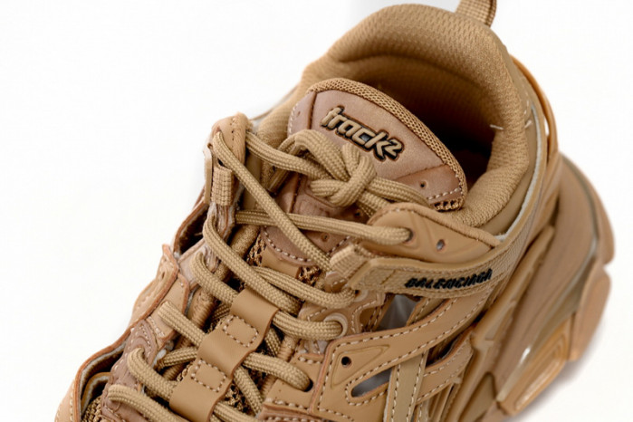 belanciaga Track 2 Sneaker Military Brown 568615 W3AG1 2706