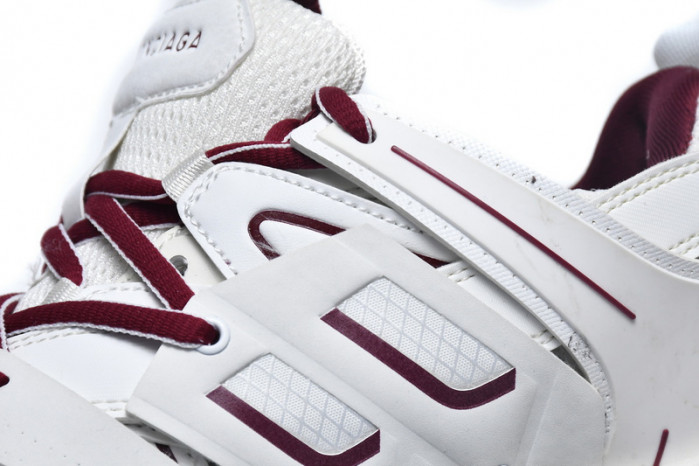 belanciaga Tess S. White Claret Red 542436 W1JH 1915