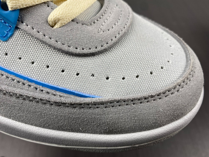 union x air jordan 2 "grey fog" dn3802-001