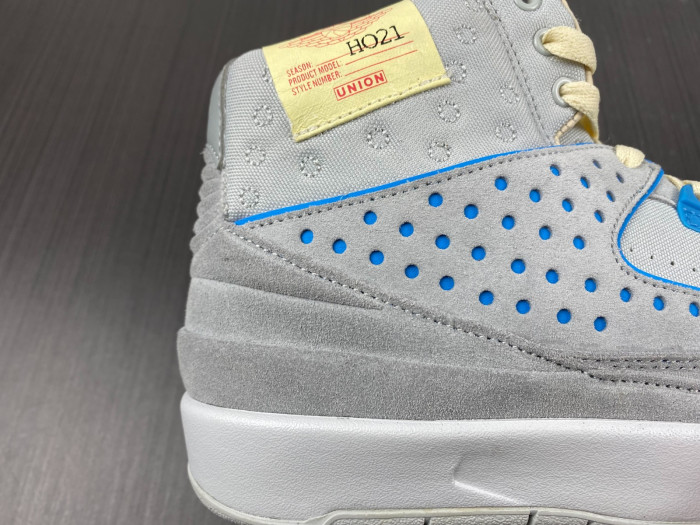 union x air jordan 2 "grey fog" dn3802-001