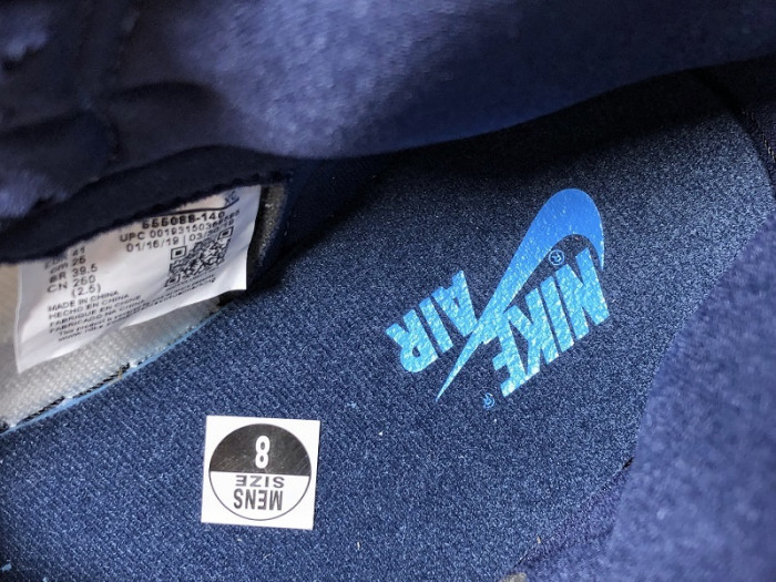 air jordan 1 retro high og "obsidian/university blue 555088-140