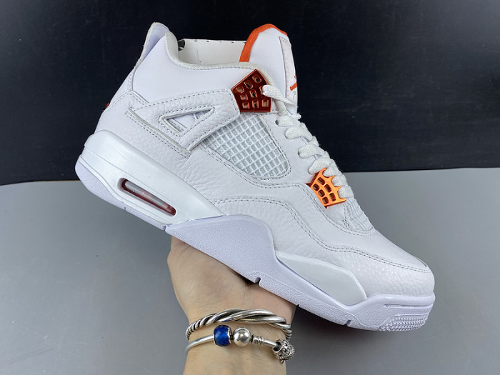 air jordan 4 retro "metallic orange" ct8527-118