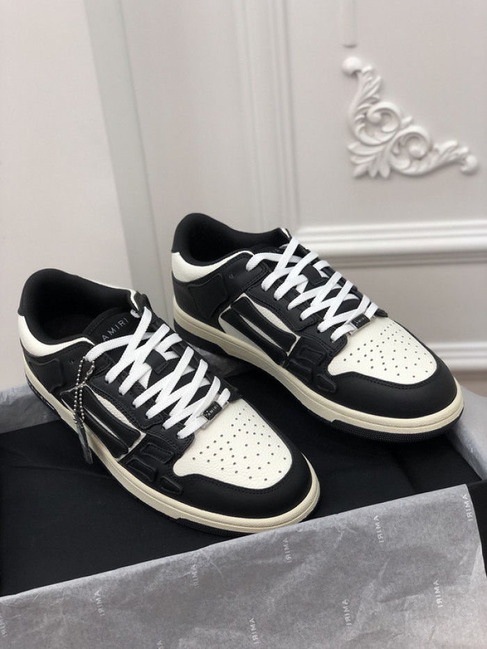 amiri* skel leather sneakers