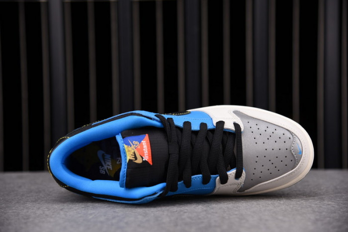 instant skateboards x nike sb dunk low shoes cz5128-400