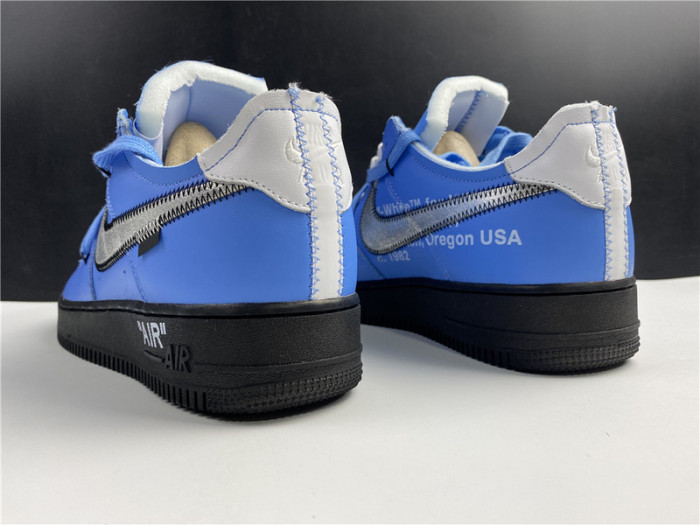 off-white x nike air force 1’07"mca blue" ck0866-401