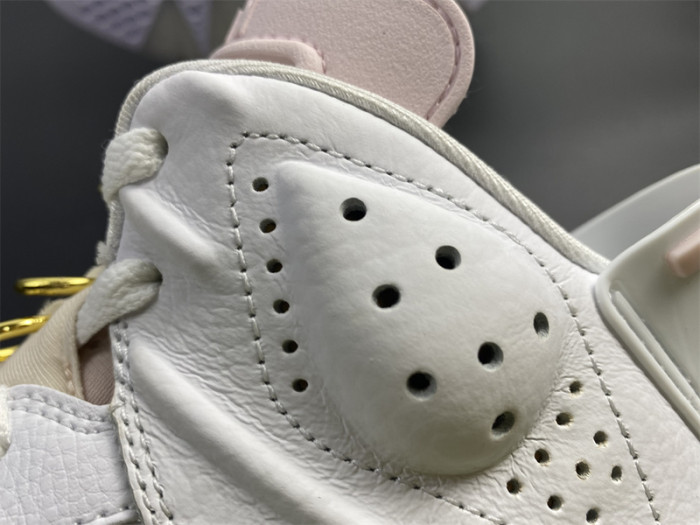 air jordan 6 gold hoops wmns dh9696-100