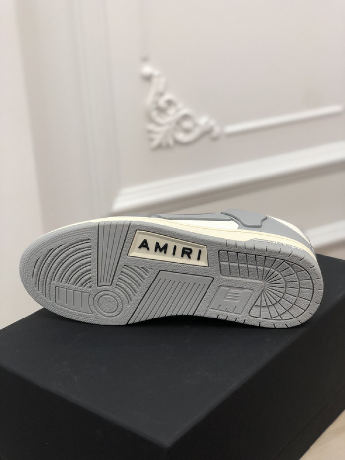 amiri* skel leather sneakers