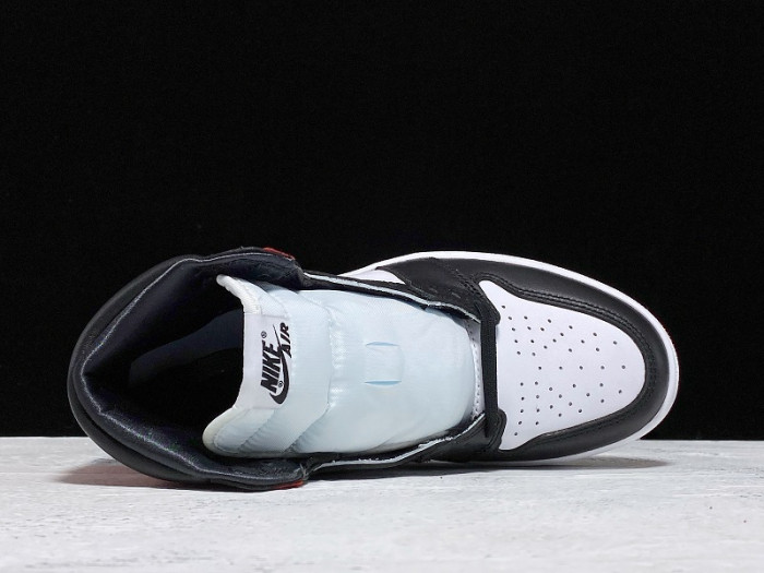 air jordan 1 high og "satin black toe" - cd0461-016