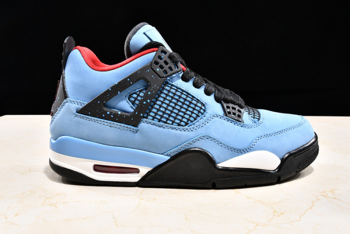 air jordan 4 retro "travis scott - cactus jack" - 308497 406