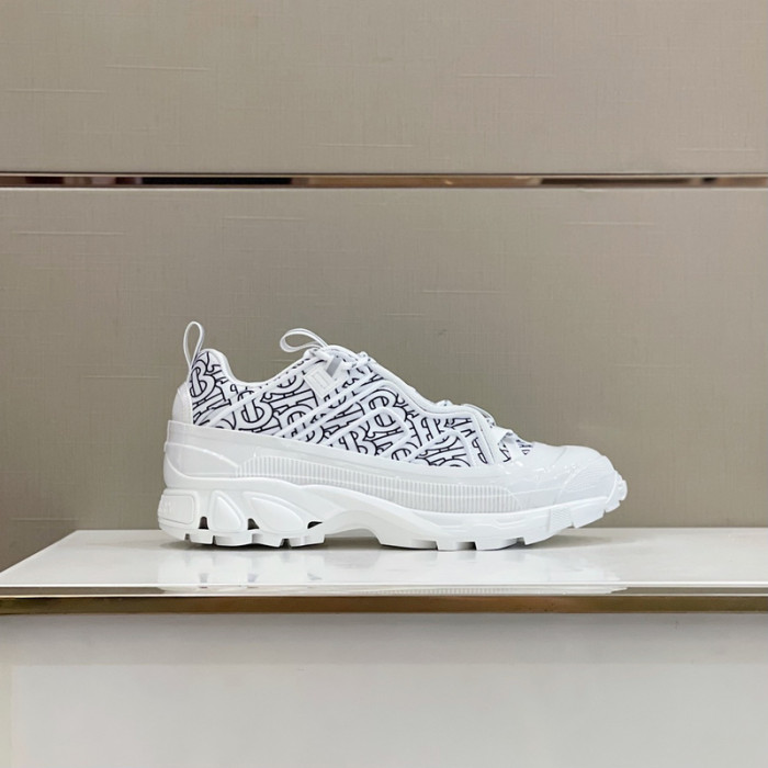 Bur*berry Check Cotton Arthur Sneakers