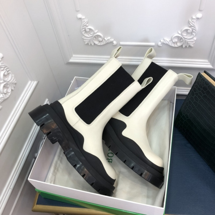 Botteg*Venta Tire Leather Ankle boots