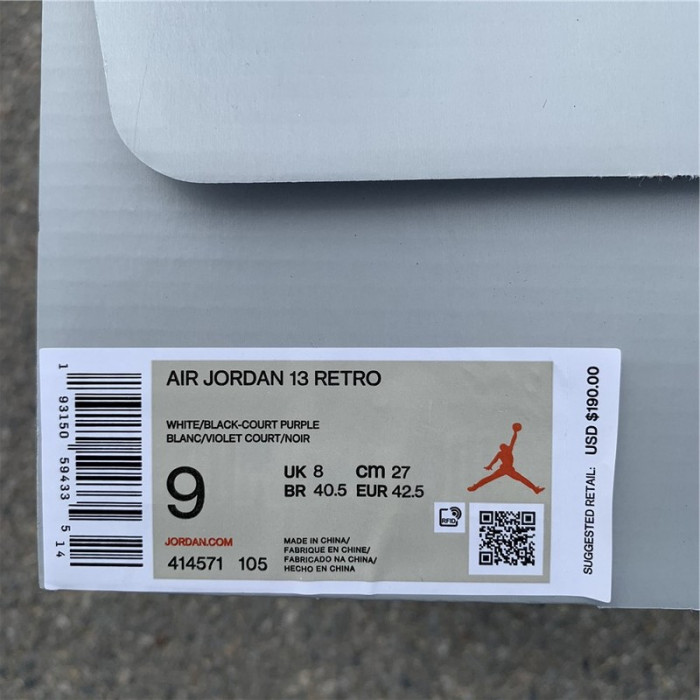 air jordan 13 lakers rivals 414571-105