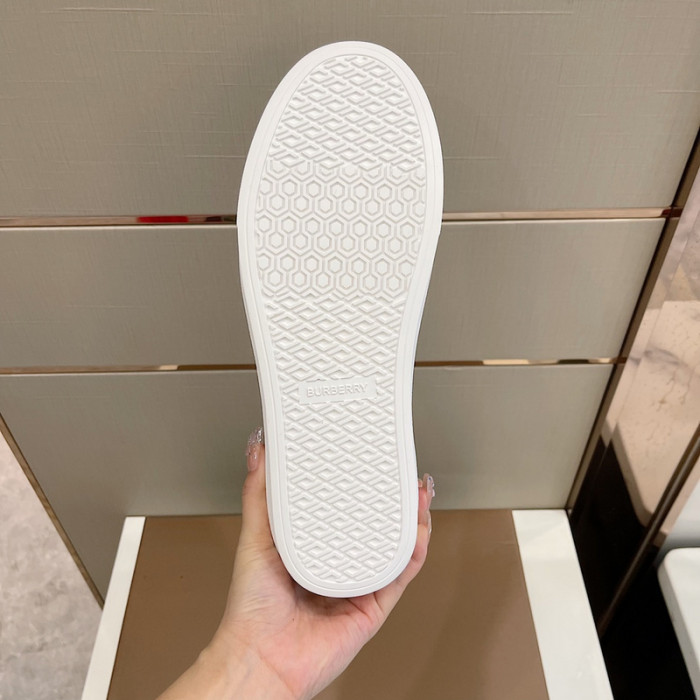 B**rry vintage check cotton sneakers