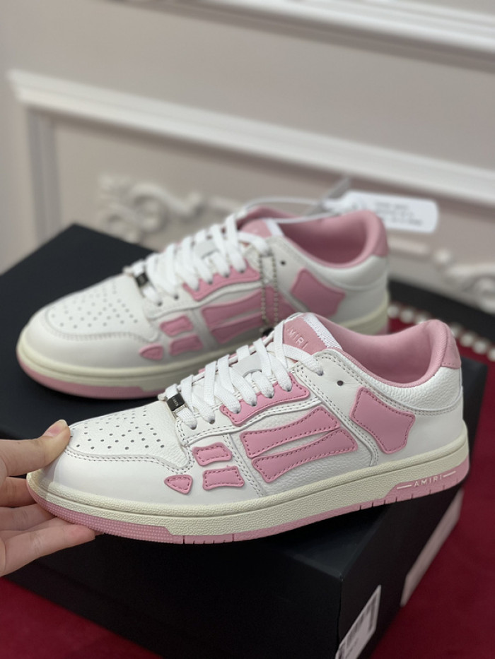 amiri* skel leather sneakers