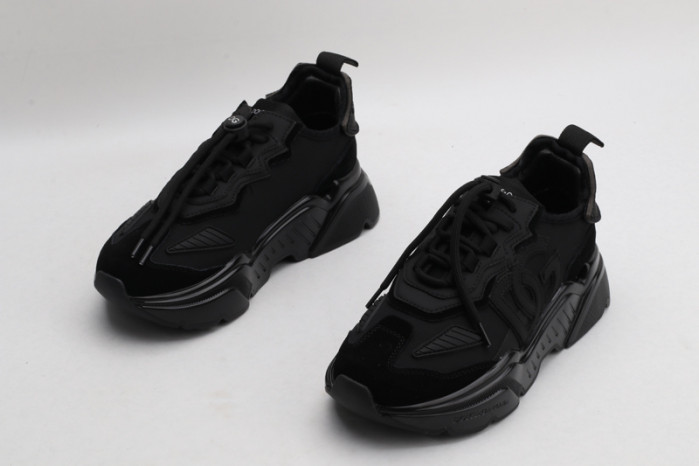 mixed-material daymaster sneakers