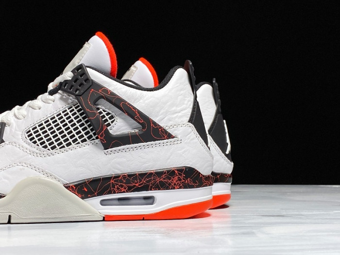 air jordan 4 pale citron bright crimson 308497-116