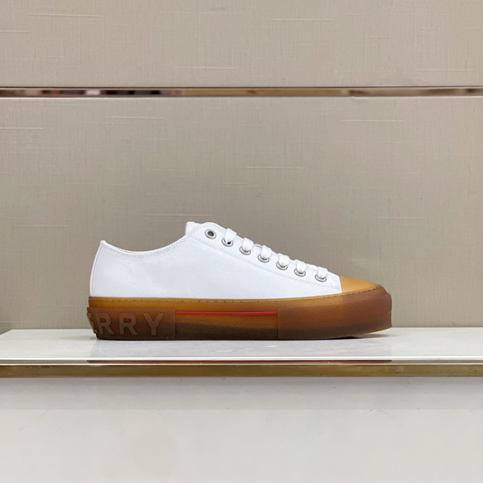 B**rry vintage check cotton sneakers