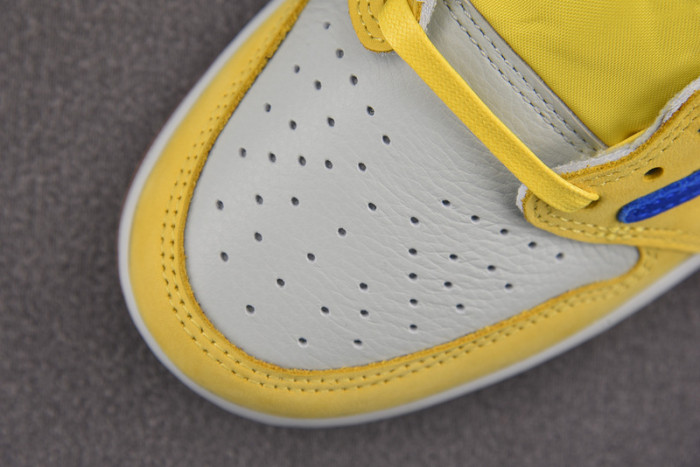 travis scott x air jordan 1 low og “canary” dz4137-700