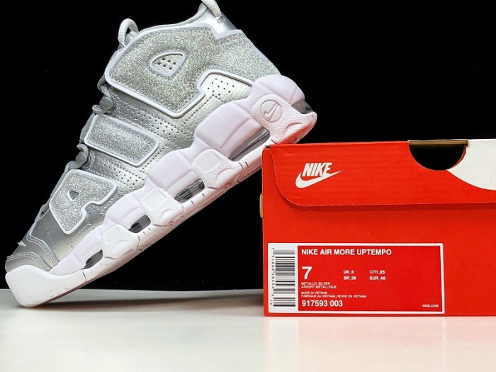 Nike Air More Uptempo Metallic Silver 917593-003