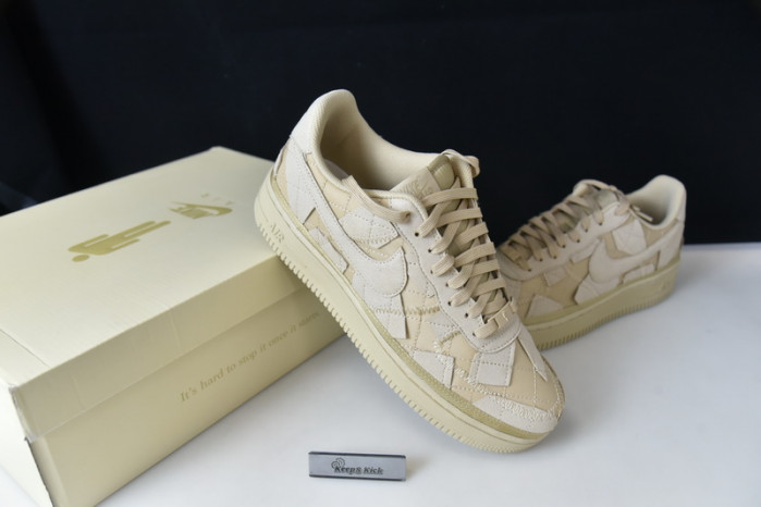 billie eilish x nike air force 1 low mushroom dq4137-200