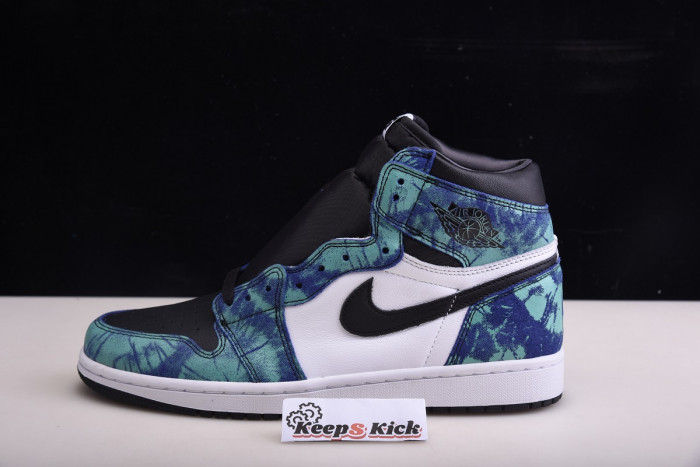 air jordan 1 retro high og wmns "tie-dye" cd0461-100