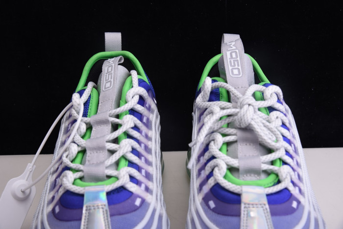 nike air max zoom 950 white purple green running cj6700-004