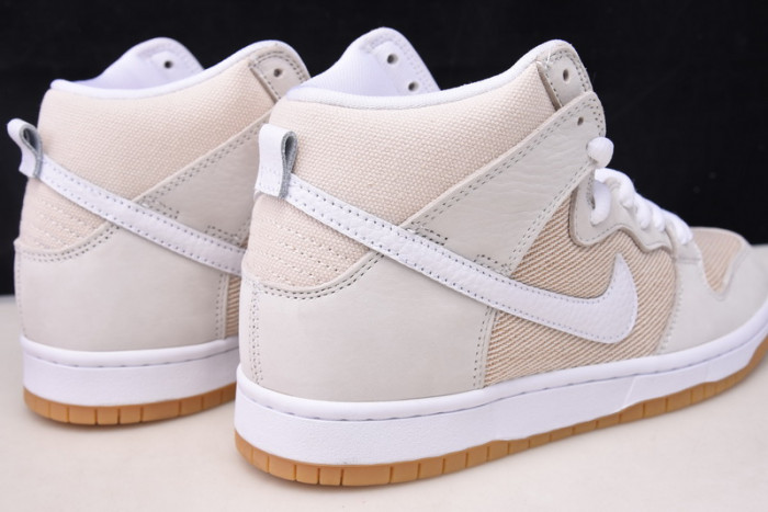nike sb dunk high unbleached pack da9626-100