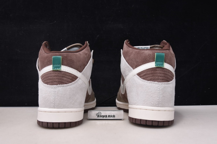nike dunk high light chocolate dh5348-100
